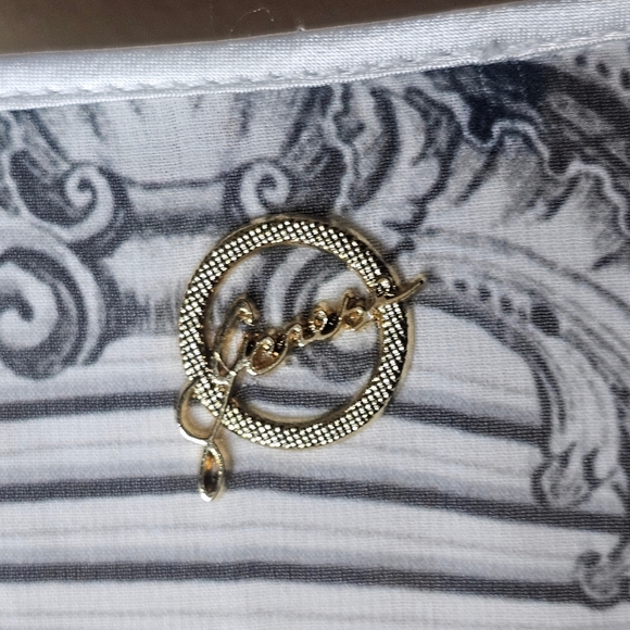 Genese women's white green gray yellow outfit top and bottom size 40/ M - Picture 6 of 12